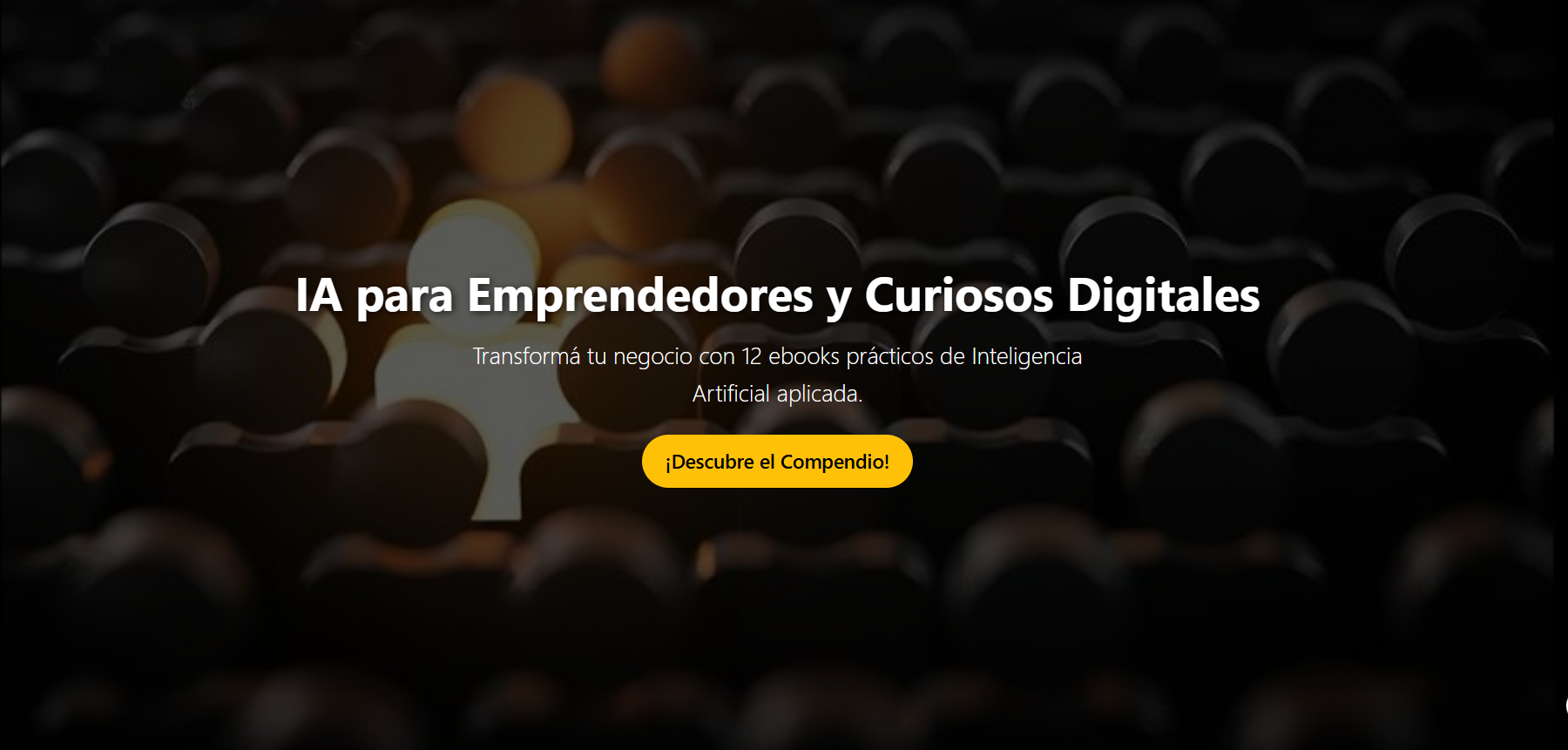 Landing Page Emprendedores y Curiosos Digitales